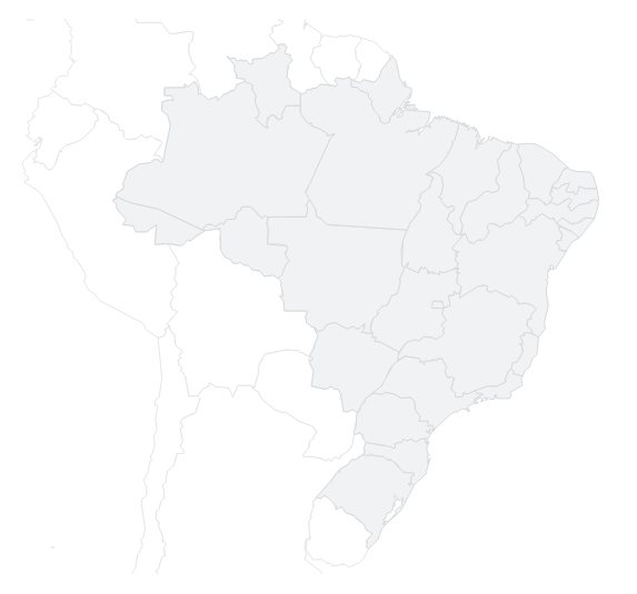 Regionais – Clique na região desejada para ver as unidades
